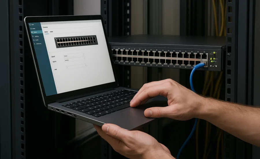Базовая настройка управляемого свитча D-Link