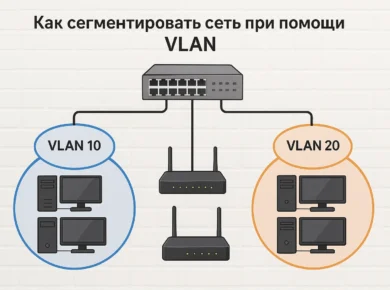 Как сегментировать сеть при помощи VLAN