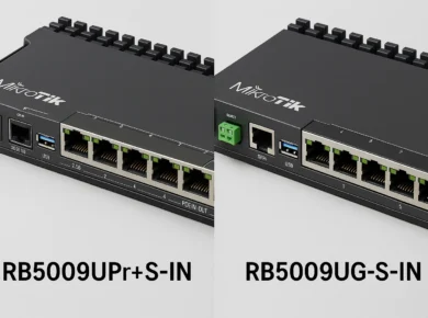 В чем разница между RB5009UPr+S+IN и MikroTik RB5009UG+S+IN
