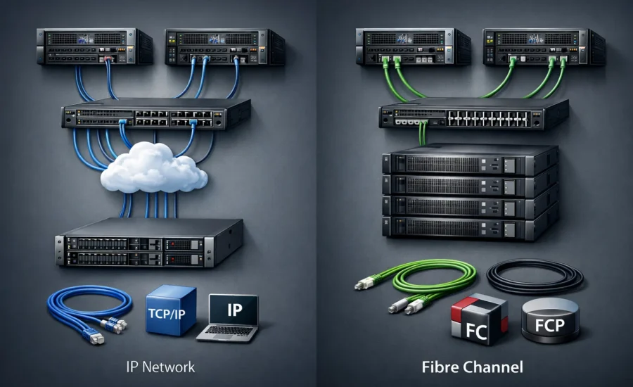 Что такое протоколы iSCSI и Fiber Channel